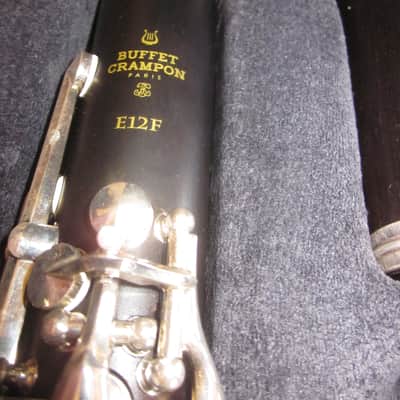 Buffet Crampon E12F Intermediate Wood Bb Clarinet Silver-Plated Keys w/ Molded Buffet Crampon Case image 5