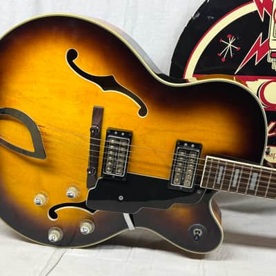 DeArmond X-155 x155 Hollowbody Guitar with Case image 2