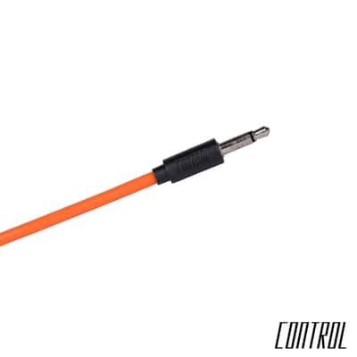 Control BT 3.5mm Patch Cables - 30cm / 12 inches / Orange