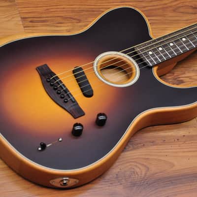 Fender Acoustasonic Player Telecaster Shadow Burst image 1