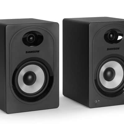 Samson MediaOne M50BT Powered Studio Monitors with Bluetooth image 1