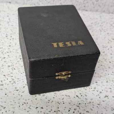 Rare 50" Vintage Microphone 》Tesla 516450 》called "EGG" image 13