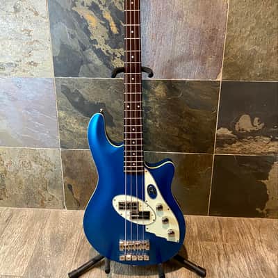 Superb Rare Duesenberg D Bass 2015 in Glorious Lake Placid Pearl Blue OHSC (428) image 2