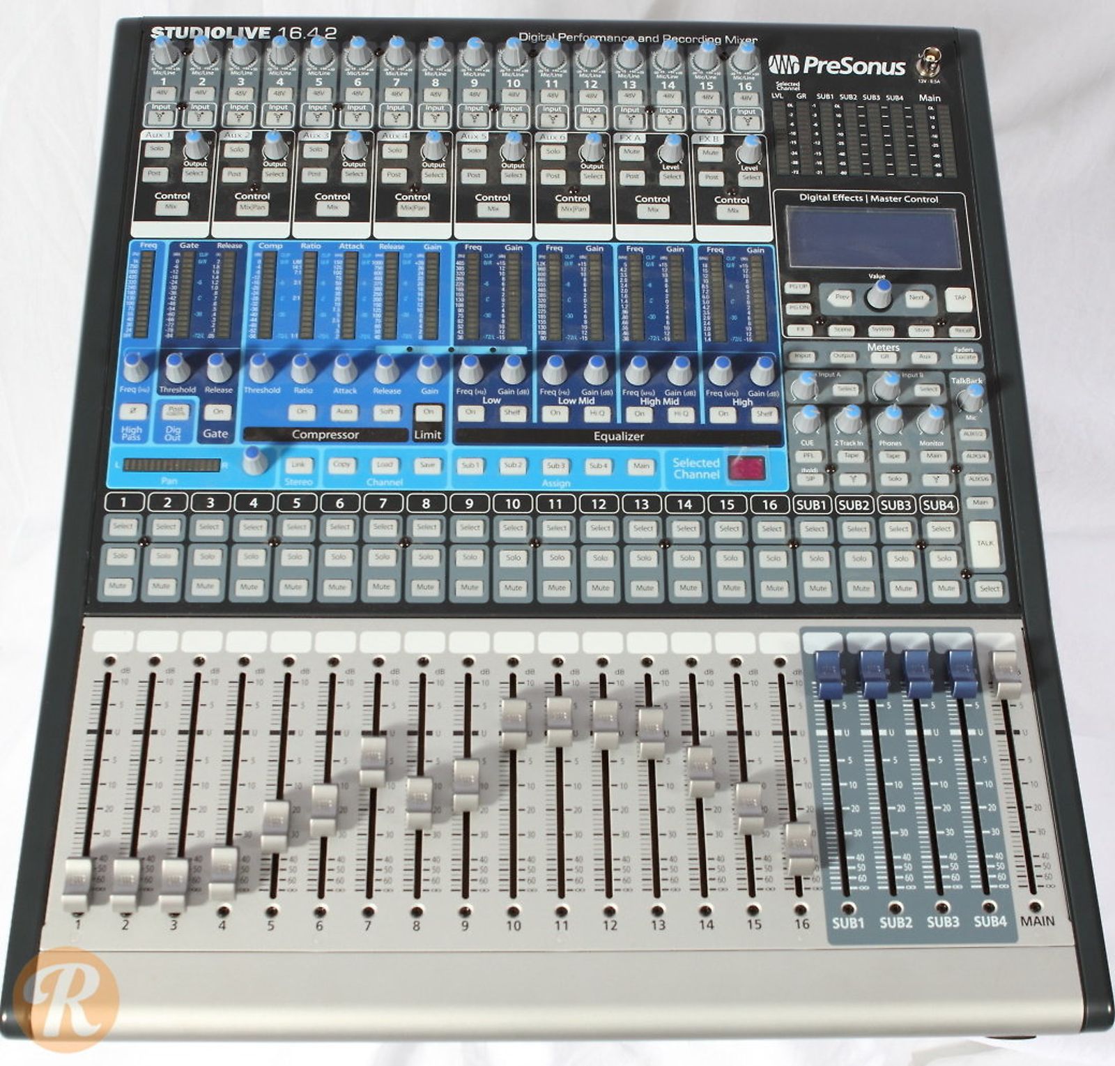 PreSonus StudioLive 16.4.2 | Reverb