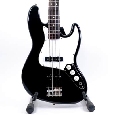 1997 MIM Fender Jazz Bass Black w/ Rosewood Board, HSC – Embrace the Groove with Iconic Style image 1