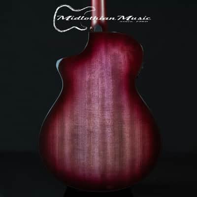 Breedlove ECO Collection - Pursuit Exotic S Concert CE - Acoustic-Electric Guitar - Pinot Noir Burst Finish image 6