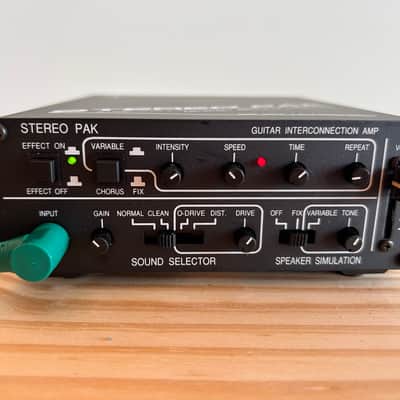 Nobels Stereo Pak 90's Guitar Headphone Amp Sound Machine Made in Korea MINT! Excellent Condition image 3