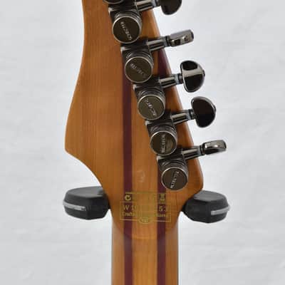 Schecter Banshee Mach-6 Left-Handed Electric Guitar Ember Burst B-Stock image 8