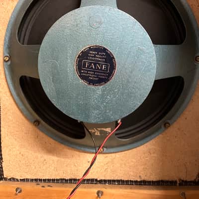 Selmer Goliath 100 watt 1x18 Fane Cabinet 1960's image 8