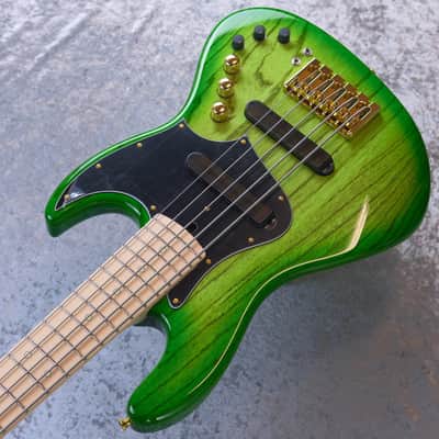 ベース XOTIC XJ-1T 6st Trans Limegreen Burst ベース XOTIC XJ-1T 6st Trans Limegreen Burst Xotic XJ-1T 6st