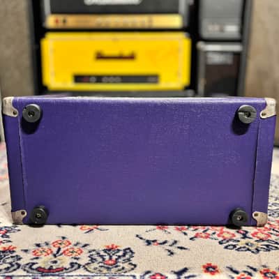 1983 Fender Concert 2-Channel 60-Watt 4x10" Guitar Combo USA - Purple Tolex w/ Footswitch image 6
