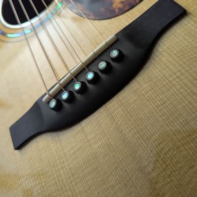 Boucher SG-41 GM Acoustic, w/case, setup review, shirt, strap choice & shipping image 2