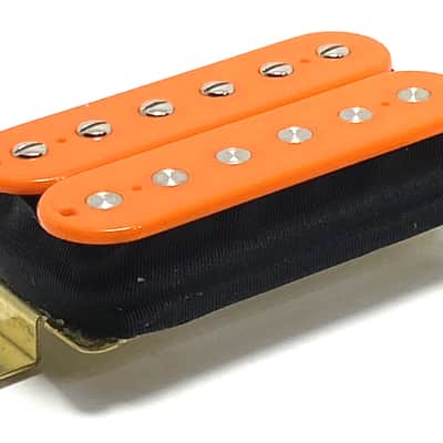 Dragonfire Mod Bucker Neck Position Dedicated Pickup ~ Passive Ceramic Modern Humbucker ~ Orange image 2