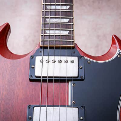 GIBSON USA Custom Shop '61 Les Paul SG Standard Reissue "VOS Faded Cherry" (2010) image 5