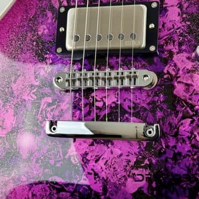 ESP Original Series Eclipse Custom Electric Guitar w/ Case - Purple Peel image 7