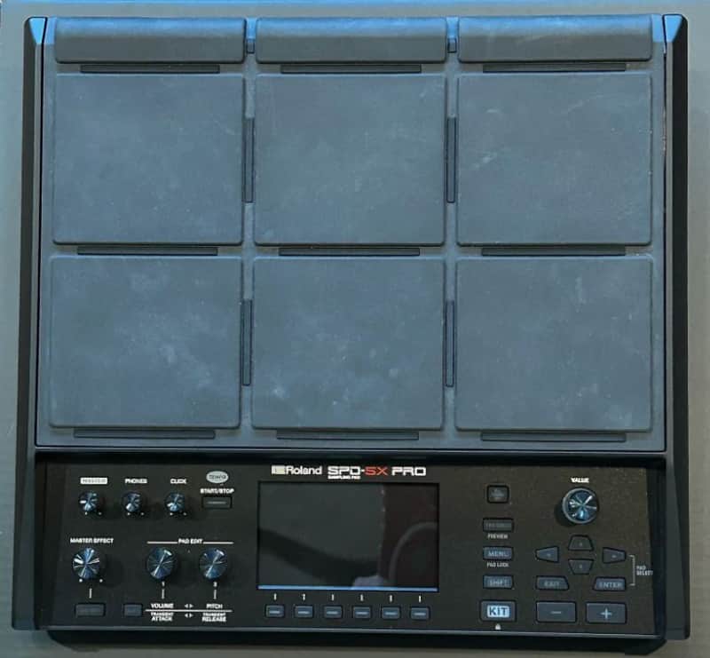Roland SPD-SX Pro 9-Zone Digital Percussion Sampling Pad 2022 - Present - Black image 1
