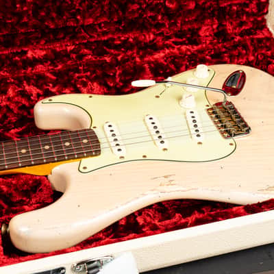 Fender Custom Shop 1956 Stratocaster Heavy Relic - Super Faded Aged Dirty White Blond image 13