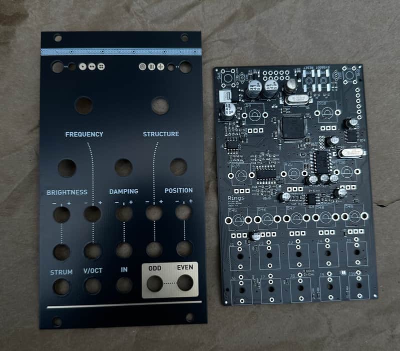 Mutable Rings PCB / ENIG Panel (SMD Pre-Assembled) image 1