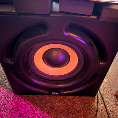 KRK 12sHO 12" Active Studio Monitor Subwoofer 2011 - 2021 - Black image 1