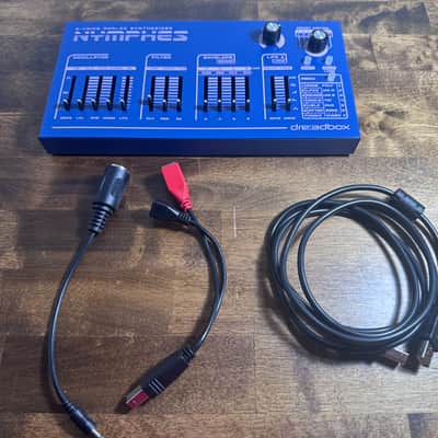 Dreadbox Nymphes 6-voice Desktop Analog Synthesizer 2021 - Present - Blue image 4