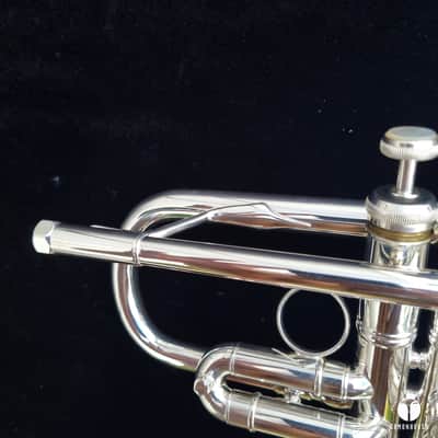 Bach Stradivarius C 180SL- 229 Chicago large lightweight trumpet case mouthpiece gamonbrass image 21