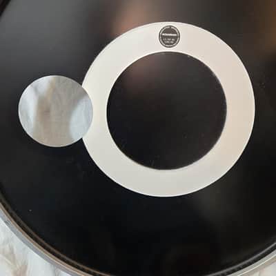 Aquarian Regulator RSM22BK Bass Drum Head NOS image 8