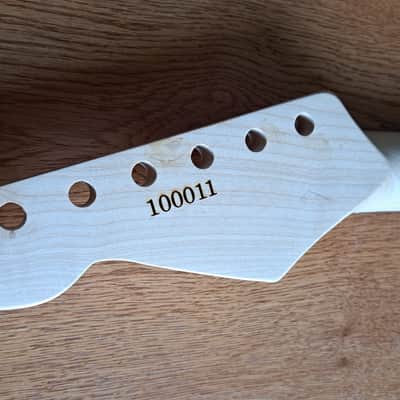 New Strat Style Electric Guitar Neck w/Nut - Free USA Shipping image 3