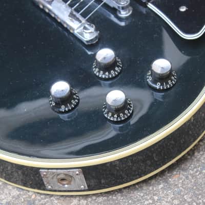 1972 Greco Japan EG-420B  Les Paul Custom (Ebony) image 2