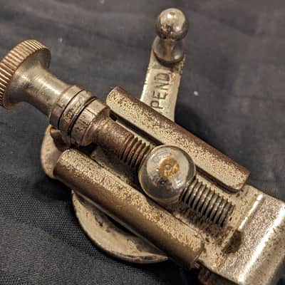 Ludwig Vintage P-338 Throw Off Strainer 1919-1950s - Nickel image 4