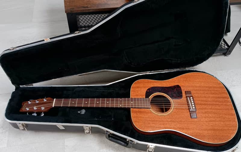 Washburn D15-M 'Lawsuit Era' Acoustic Dreadnought Guitar - Made in Japan with Original Hardshell Case (Martin D-15 Copy) image 1