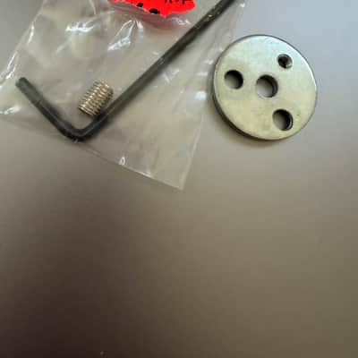 Fender Micro tilt Neck plate tilt disc. For 3-bolt neck. 1971-1979 image 2