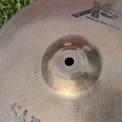 Sabian 14" XS20 Medium Hi-Hat Cymbals (Pair) 2003 - 2015 - Brilliant image 5