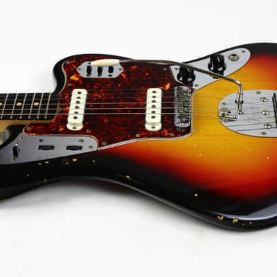 1963 Fender Jaguar Sunburst w Original Case | Pre-CBS Offset CLEAN Vintage Guitar image 15