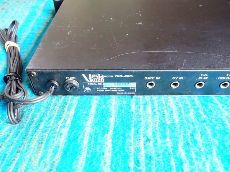 Vesta Kozo (Vesta Kaza) DIG-420 Digital Sampler Delay 80's Vintage