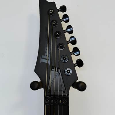 Ibanez RGRB620-BKF - Iron Label Series - Electric Guitar - 2025 - Floyd Rose - Black Hardware - Black Flat image 6
