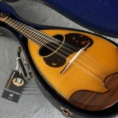 Kunishima NM8 Bowl Back Mandolin w/ Hard Case Vintage Japan image 23