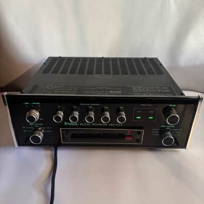 McIntosh MA6200 100-Watt Stereo Solid State Integrated Amplifier 1979 - 1991 - Black image 10
