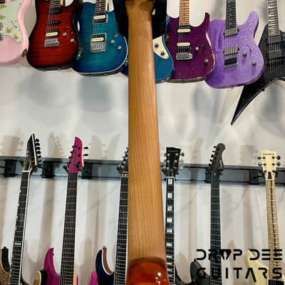 Jackson Custom Shop Randy Rhoads HS Electric Guitar w/ Case-Amber Lager Burst image 16