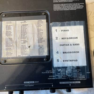 Roland JV-1010 64-Voice Synth Sound Module – Original Box + Roland Power Supply image 4
