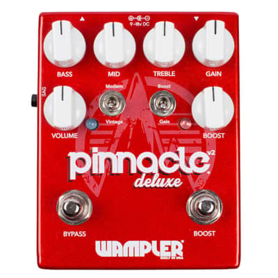 Wampler Pinnacle Deluxe Brown Sound British Distortion Pedal with Boost image 5