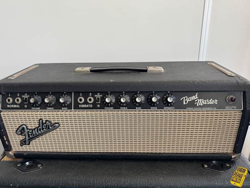 Fender Bandmaster 40-Watt 2-Channel Guitar Amp Head 1965 image 1