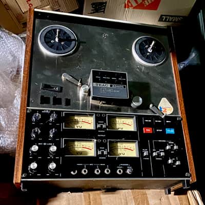 TEAC A-3340S Reel-To-Reel 4 Chnl Simul-Sync Stereo Tape Deck