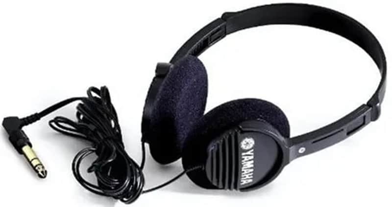 Yamaha #RH1C - Black Over-Ear Stereo Headphones RH-1C image 1