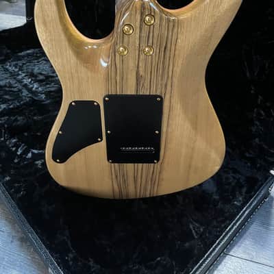 Suhr Modern Carve top Pale Moon/Black Limba *Rare- custom color image 5