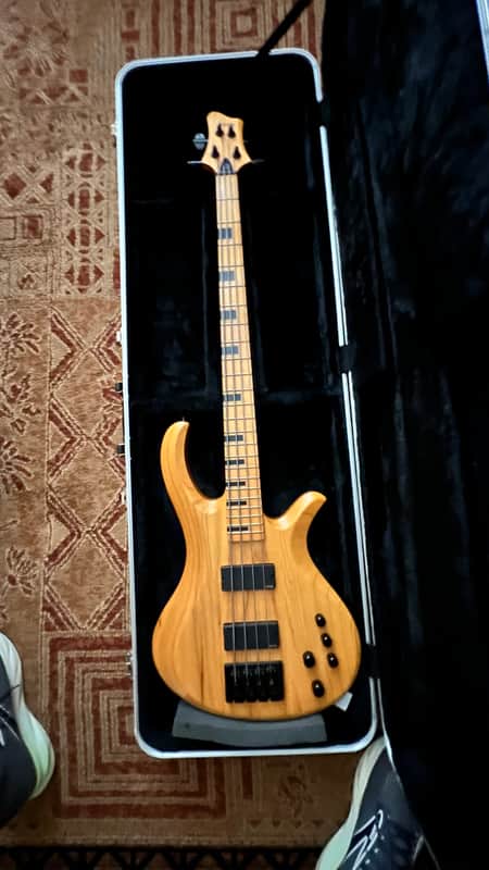 Schecter Riot-4 Session 4-String Active Bass 2010s - Aged Natural Satin image 1