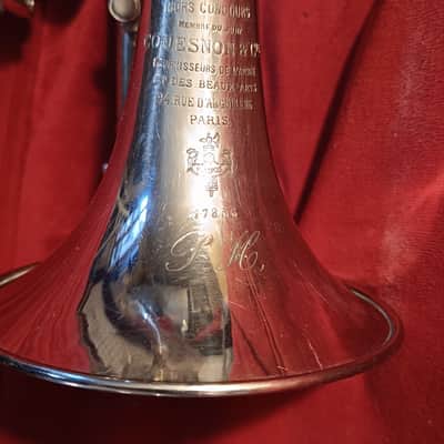 Couesnon Cornet Monopole 1910s - Silver image 4