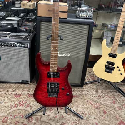 Squier Stagemaster HH - Red - Quilted Top image 2