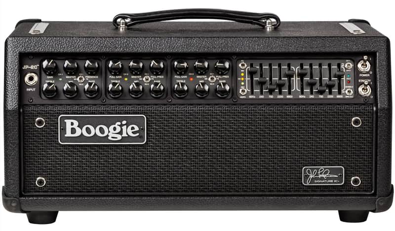 Mesa Boogie JP-2C John Petrucci Signature 3-Channel 100-Watt Guitar Amp Head Black image 1