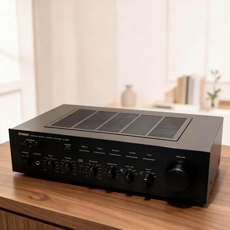 Yamaha A-560 Rare Vintage Integrated Amplifier Working Stereo Hi-Fi Warranty image 1