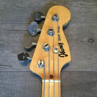 Ibanez Silver Series Precision Bass 70's Natural image 9